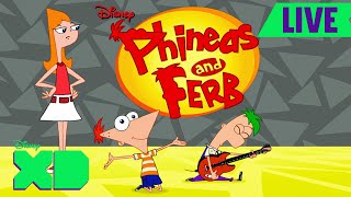 🔴 LIVE Phineas and Ferb Season 1 Full Episodes  disneyxd [upl. by Tony]