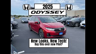 2025 Honda Odyssey New looks and Tech Detailed Review with drive Buy this or a new Honda Pilot [upl. by Aseral]