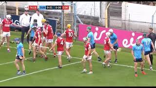 SOFTIES MARTY  MICHAEL DUIGNAN CALL FOR RED CARD BUT THE REF IS HAVING NONE OF IT  CORK V DUBLIN [upl. by Oir990]