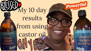 My 10 days of using castor oil my miracle in a bottle little goes a long way ￼ [upl. by Noek]