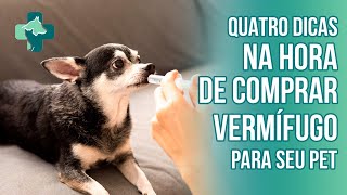 VERMIFUGO PARA CACHORRO 4 DICAS BÁSICAS ANTES DE COMPRAR [upl. by Ku]