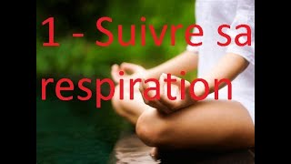 1  Suivre sa respiration  MEDITATION Christophe Andre [upl. by Airdnassac550]