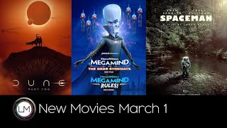 New Movies Dune Part Two Megamind vs The Doom Syndicate and Spaceman [upl. by Iroc174]