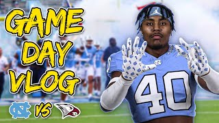 COLLEGE GAME DAY VLOG AS A DIVISION 1 FOOTBALL PLAYER [upl. by Maurili185]