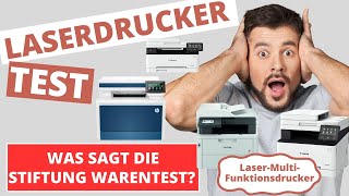 Laserdrucker Test  Was empfiehlt Stiftung Warentest Multifunktionsdrucker [upl. by Halilad]