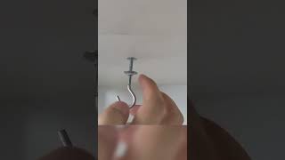 How to install spring toggle butterfly anchor toggle bolt [upl. by Anselmo]