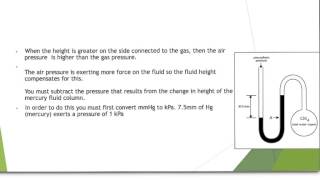 Manometer problems [upl. by Romonda]