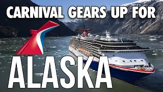 Carnival Cruise Line Gets Ready for Busy Alaska Season [upl. by Aznaed]