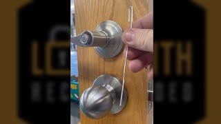 Removing Door Knobs With No Screws  How to Find the Door Knob Screws [upl. by Ynar]