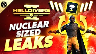 Helldivers 2 Leaks Reveal Insane NEW Stratagems Weapons Illuminate Images amp So Much More [upl. by Nuawtna7]