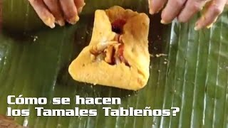 Cómo hacer Tamales Panameños Tableños [upl. by Beane]