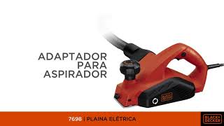 BLACKDECKER  Kit Plaina Elétrica 650W  7698 [upl. by Ardena]