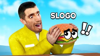 He ALMOST ATE Me As A BURGER Gmod Prop Hunt [upl. by Arata]