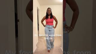 Jeans from SHEIN sheinhaul fashion momjeans momfashion jeans relatable momlife [upl. by Nawd864]