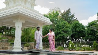 Memphis Indian Wedding  Nikhil amp Sowmya’s Celebration  Desi Sound Guys  TN [upl. by Annawit]