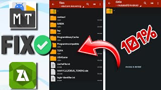 How to fix Access Denied in Zarchiver amp Mt Manager 2024 । 101 Working Android 12 13 14 and more [upl. by Weinberg]