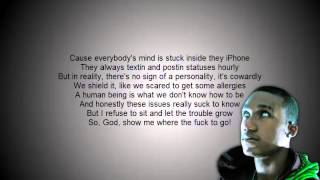 Hopsin  Whats My Purpose LYRICS ONSCREEN [upl. by Ful]