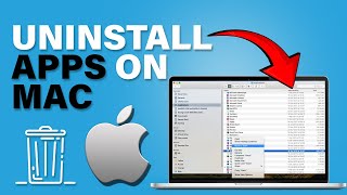 How To DeleteUninstall Apps On Mac [upl. by Eiram]