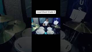 Lead sheet Grade 8 drums drummer drumclass drumlessons drums drumschool [upl. by Trixie724]