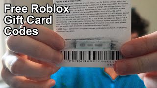 Free Roblox Gift Card Codes 2023  21 [upl. by Ived434]