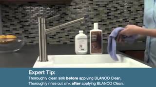 How to Video Clean your BLANCO SILGRANIT Sink [upl. by Siekram515]