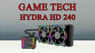 GAME TECH HYDRA HD240 SIVI SOĞUTUCU [upl. by Ilac]