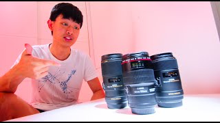 Sigma 105mm 150mm VS Canon 100mm F28 Macro Lens test Comparison Rewiew  Best Macro Lens [upl. by Anirdua]