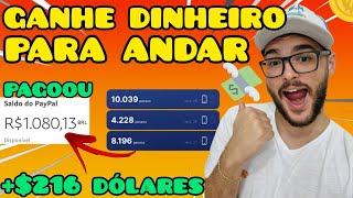 APP QUE PAGA PARA ANDAR  JÁ FIZ MAIS DE 216 DOLARES  COMO GANHAR DINHEIRO ANDANDO E CAMINHANDO [upl. by Brunhilde]