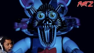 FOXY CAN WE TALK ABOUT THIS  Five Nights at Freddys Sister Location  Part 2 Night 2 3 [upl. by Januarius]