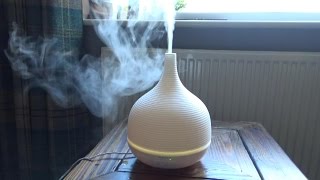 Aglaia Ultrasonic Aroma Diffuser  Review Sold by Aukey [upl. by Atenek]