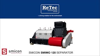 Smicon SMIMO 120  Processing different mateirals [upl. by Romo]