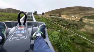 Experience Scotlands new Alpine Coaster  Rollercoaster  A 10 year olds POV review  opening Day [upl. by Norita]