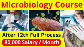 Microbiology Course  Microbiologist Career amp Salary  Best Courses After Class 12th PCB [upl. by Vasya400]