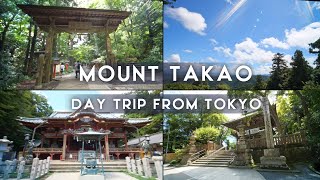 Mount Takao A Day Trip From Tokyos  Beautiful Nature Ancient Temples amp Adventure Await [upl. by Etteiram216]