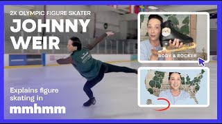 Skates figure skating and your first steps on the ice Johnny Weir explains skating with mmhmm [upl. by Enileuqcaj]