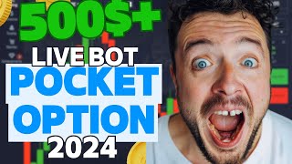 LIVE POCKET OPTION AI BOT 2024  TRADING BOT GPT  BINARY OPTIONS [upl. by Annaeel]