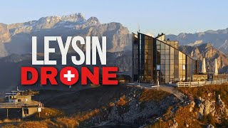 Leysin  Switzerland Drone Cinematic [upl. by Hgielek]