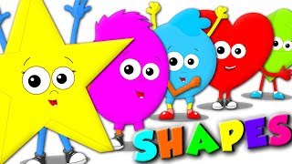 Learn Shapes  Shapes Song  special education  Baby Playlist  Homeschool For Kids  Oh My Genius [upl. by Hanleigh716]