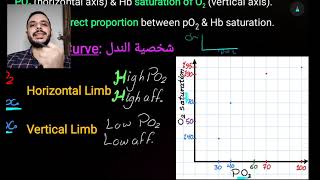 7 O2 dissociation curve [upl. by Opportina]