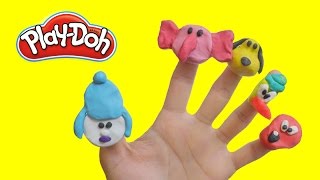 Play Doh Pocoyo Finger Family Song Nursery Rhymes for Children and Kids [upl. by Arres]