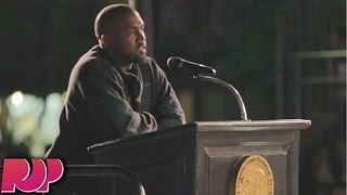 Kanye Puts Students In Check At Graduation [upl. by Asiluj432]