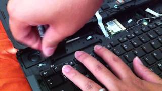 MSI GT60 Barebones 16F3 SteelSeries Keyboard Installation [upl. by Reamy]