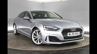 Audi A5 Sportback 20 TDI 35 Sport Sportback 5dr S Tronic Euro 6 ss 163 ps 2020 [upl. by Petta]