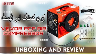 VEVOR PCP air Compressors review amp test hunters dovehunt [upl. by Sup842]