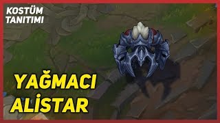 Yağmacı Alistar Kostüm Tanıtımı League of Legends [upl. by Htebizile741]