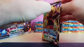 Unboxing dragon ball super card game BT03 Les mondes Croisés [upl. by Augustin245]