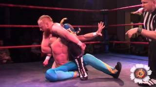 Pro Wrestling Chaos 7 El Ligero Vs Mike Bird [upl. by Ilocin]