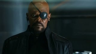 Sam Jackson Rocks a Muthafin Eye Patch in The Avengers [upl. by Fulviah]