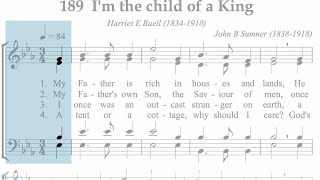 Hymnal 189 Im the child of a King [upl. by Crooks]