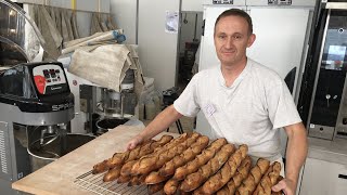 Paris  un boulanger de HauteSaône au concours de la meilleure baguette [upl. by Ennayar]